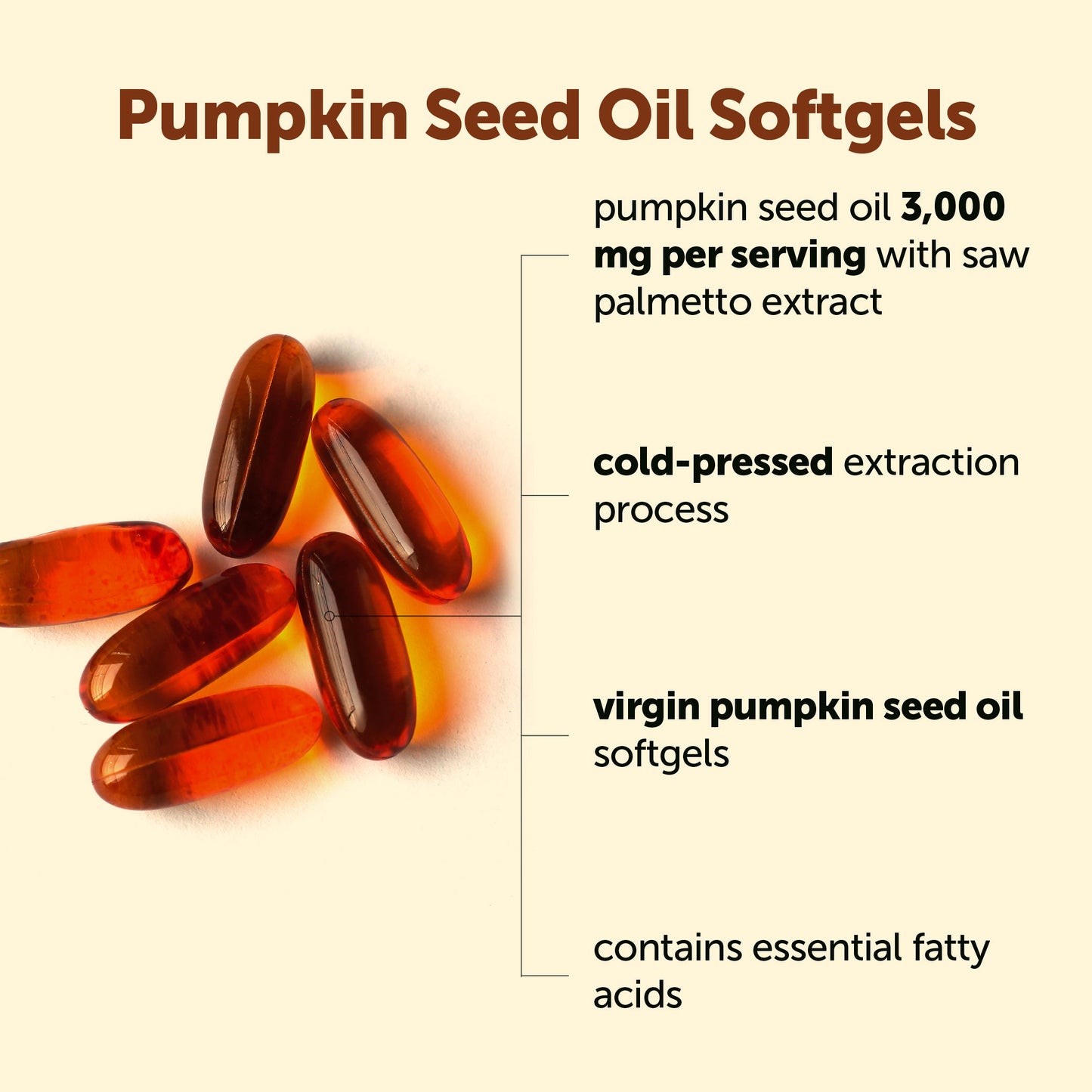 Micro Ingredients Pumpkin Seed Oil with Saw Palmet