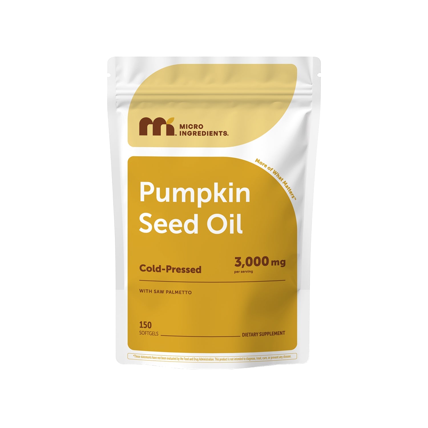 Micro Ingredients Pumpkin Seed Oil with Saw Palmet