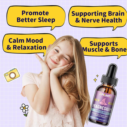 Kids Magnesium Liquid Drops（pack of 2）