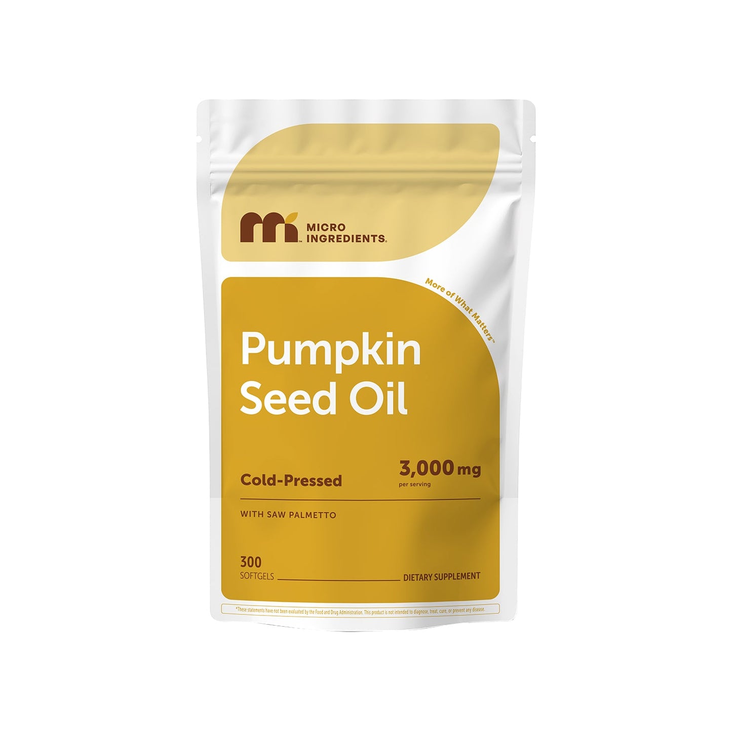 Micro Ingredients Pumpkin Seed Oil with Saw Palmet